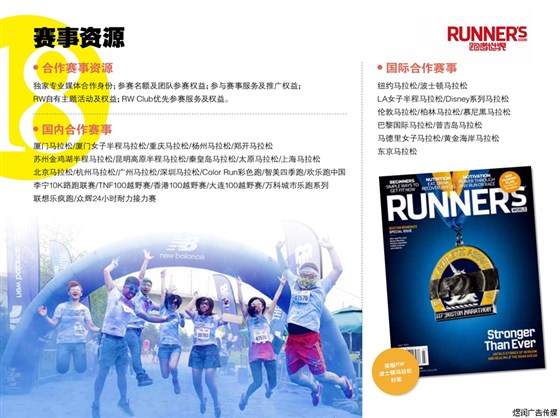 RUNNER'S WORLD跑者世界杂志广告