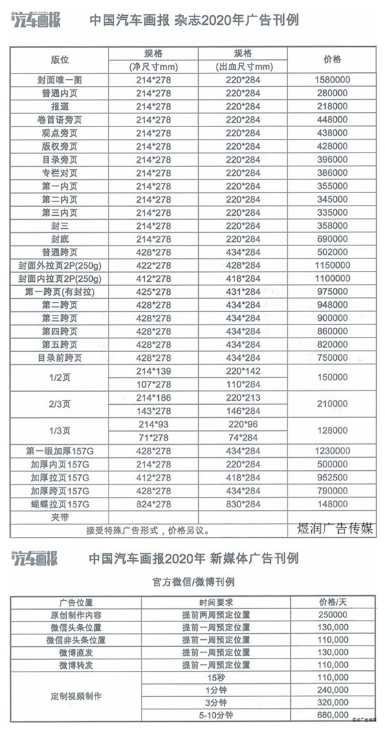 汽车画报杂志广告联系电话15821083091