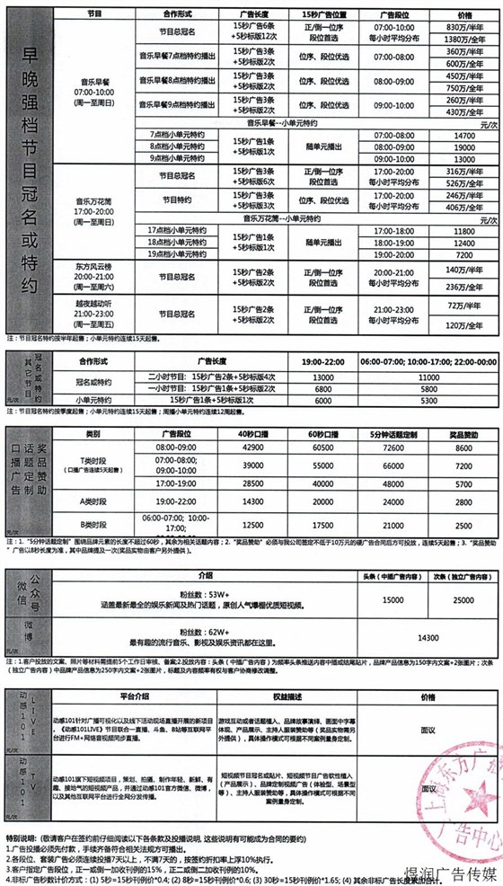 动感101广告电话15821083091