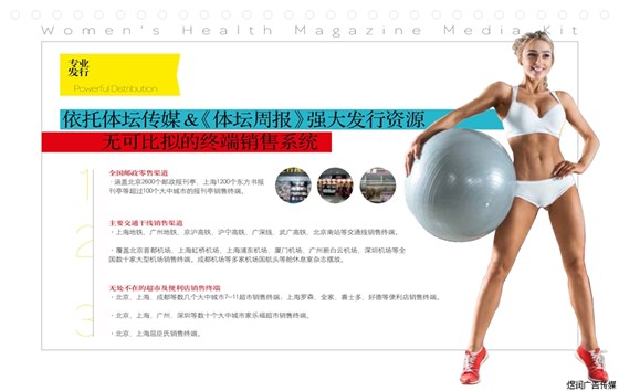 Women's Health 健康女性杂志广告