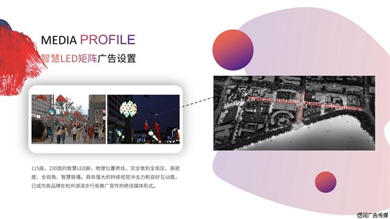 杭州湖滨步行街LCD屏广告