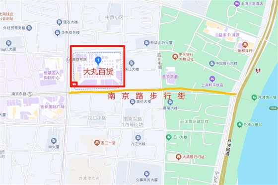 大丸百货位置图