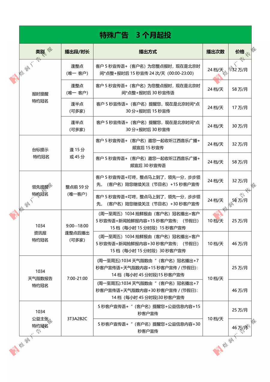 江西音乐广播1034价格单 (2021版)_2