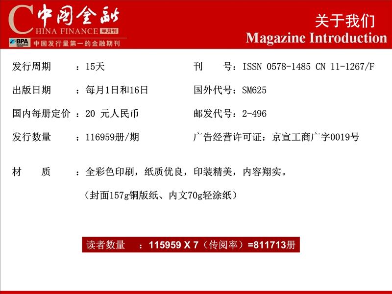 中国金融杂志广告电话15821083091