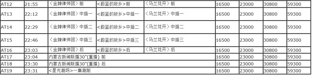 内蒙卫视广告电话15821083091